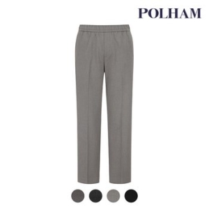 폴햄 기모 세미와이드핏 밴딩 슬랙스 팬츠_PHD4PP1033