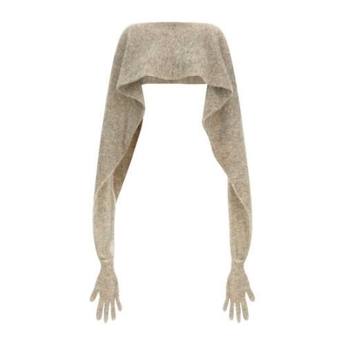 모스키노 가우즈 모헤어 블렌드 글러브 케이프 A33805506 0461