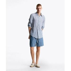 타미힐피거 TOMMY HILFIGER 머서 샴브레이 데님 쇼츠 T12F3NPQ020MT1CDN 230868