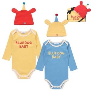 블루독베이비 축하해SET바디슈트 출산/백일/ 45A70-676-07