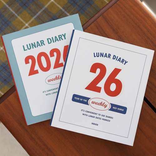 인디고  2026 루나 음력 위클리 다이어리