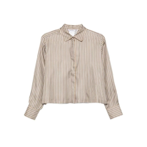 막스마라 P13 21116171600002 여성 셔츠 롱슬리브셔츠 숏슬리브셔츠 블라우스 데님셔츠 MAX MARA SILK SHIRT