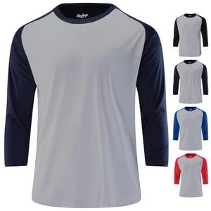 롤링스  남성용 애슬레틱 핏 7부 소매 셔츠 야구 트레이닝 의류 694639