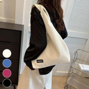 라일리 Rly 여자가방 숄더백 토트백 스트릿가방 코듀로이 크 38806156