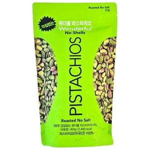 더채움  원더풀피스타치오 무염 400g