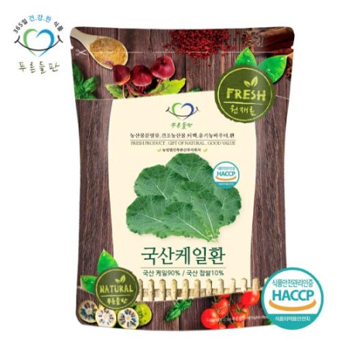 푸른들판 케일 환 500g 1개