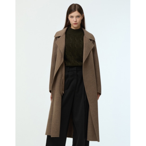 질스튜어트뉴욕 여성 멜란지 울캐시미어혼방 코트 WJCO4D773