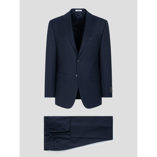 로가디스 울 미니멀 루즈 핏 수트 세트 네이비 PS00135559R