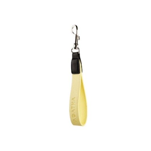 아가타 레터링 키링 AGT127-001_YE