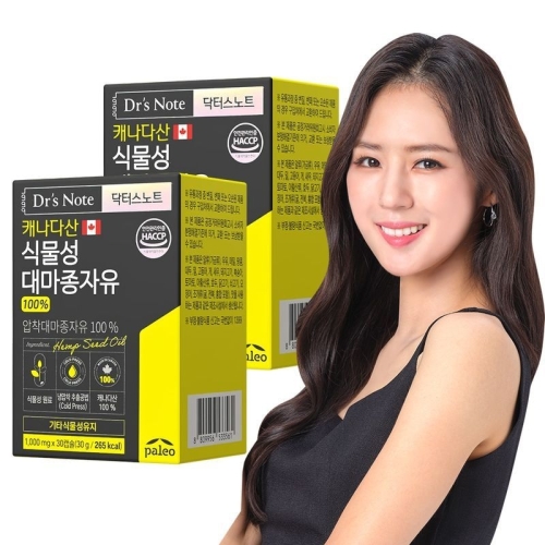 팔레오 닥터스노트 캐나다산 식물성 대마종자유 1000mg 30캡슐