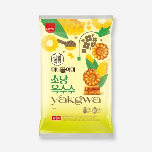 SPC삼립  미니 꿀약과 초당옥수수 500g