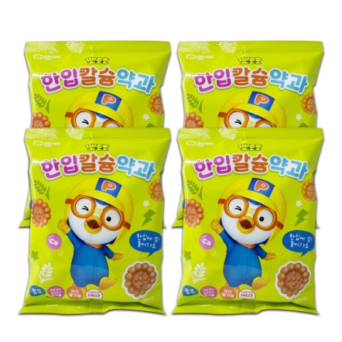 동화씨엔에프 뽀로로 칼슘 한입약과 120g