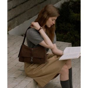 끌로에 OVHEE 클로이 스웨이드백 Suede Bag_Cocoa 127019