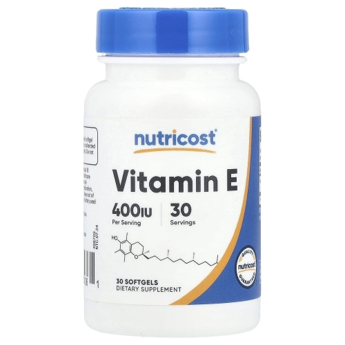뉴트리코스트 비타민E 180mg(400IU) 30캡슐