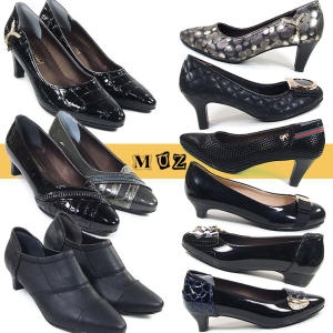 뮤즈몰 여성 잉글스판 구두 하이힐 통굽구두 키높이구두 정장 웨지힐 단화 로퍼