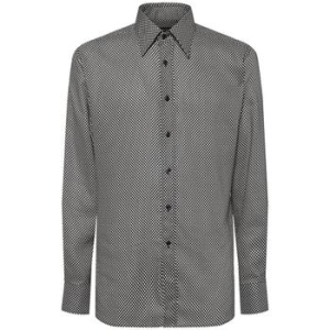 톰포드 남성 그래픽 폴카 도트 플루이드 리오셀 셔츠 82I Y1B029 TP