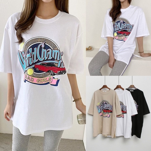 아이우먼 위쉬몰 LI 월드모터챔스면티셔츠 U976H507 빅사이즈