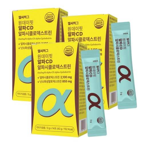 헬씨허그 원데이핏 알파CD 알파시클로덱스트린 14포