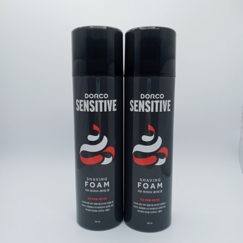 도루코 프로 센서티브 쉐이빙 폼 210ml