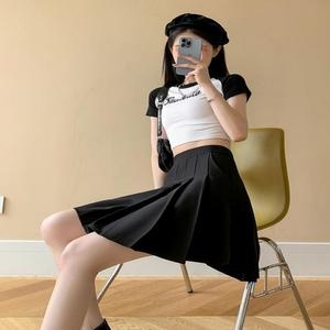 플리츠미 SA3Y1B8 무지 플리츠 스커트 커트 테치마