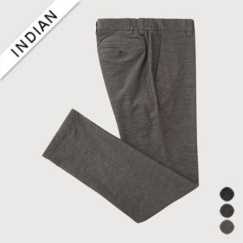 인디안 몰스킨 슬림 밴딩 바지 MITDL3F9101