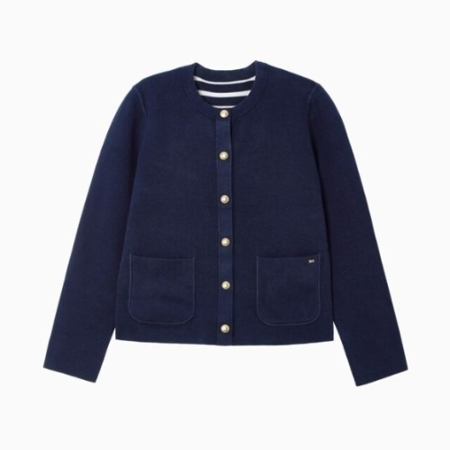 여성 리버시블 저지 가디건 T22F7KCD051WT2 이미지 136641077