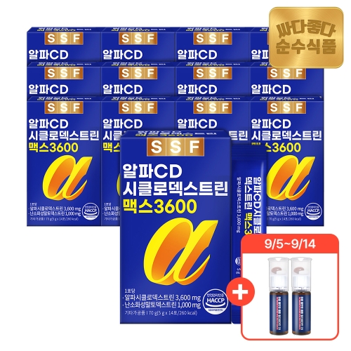 순수식품 알파CD 시클로덱스트린 맥스 3600 14포