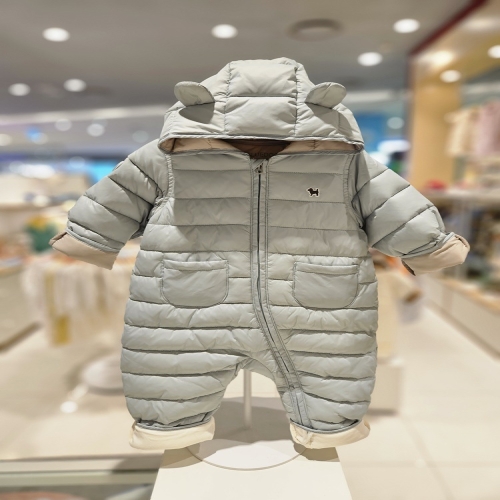 블루독베이비 hu 25.FW신상 MN 웜라이트패딩우주복 45A19-603-02 점퍼 우주복 아우터우주복 경량우주복