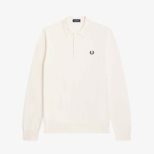 프레드페리 스타필드코엑스 롱 슬리브 클래식 니트 셔츠AFPM2334535-560