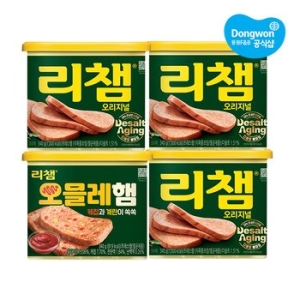 동원F&B  리챔 오리지널 340g 3개 + 리챔 오믈레햄 340g 1개
