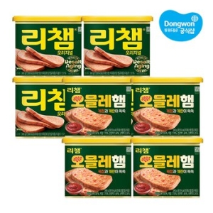 동원F&B  리챔 오리지널 340g 4개 + 리챔 오믈레햄 340g 4개