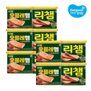 동원F&B  리챔 오리지널 340g 5개 + 리챔 오믈레햄 340g 5개