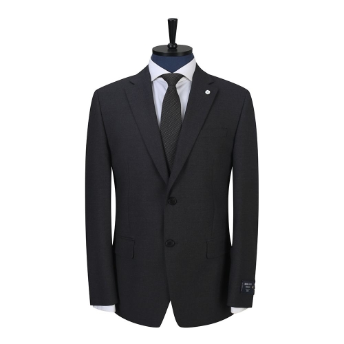 지이크 F/W 프리미엄 이태리 레다 그레이 수입원단 기본정장 수트 PJJ2006