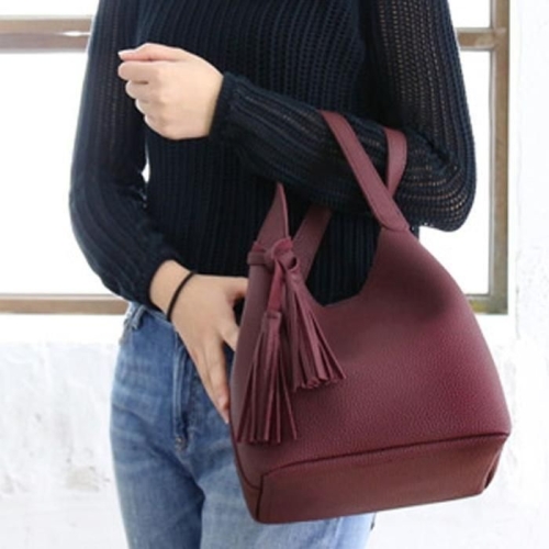 라일리 Rly 여자 태슬 출근 사이즈 심플 숄더백 여 38799070