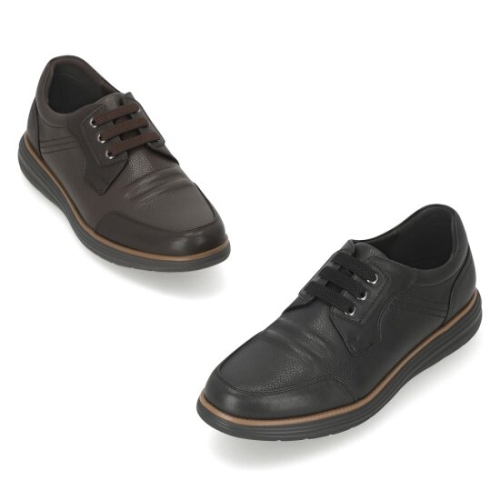 엘칸토 남성 마쯔 소가죽 3홀 밴드 캐주얼 컴포트화_LCMC28M539