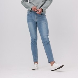 잠뱅이 남성 쿨맥스 오비안 밴드 제원단 파이핑 포켓 솔트워싱 TA_AN2DTA401-LB LB 27 라이트블루 27