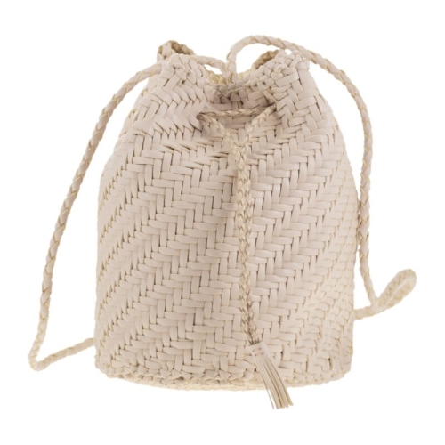 드래곤디퓨전 폼폼 더블 점프 버킷백_8838 (SAND)