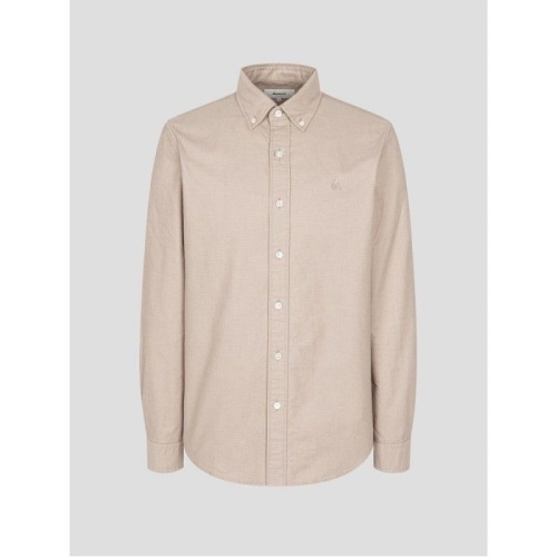 빈폴 남성 변형 텍스처 데님라이크 셔츠_BC4764O60A