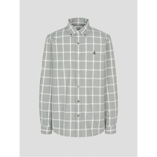 빈폴 남성 하운드투스 그리드 체크 셔츠_BC4764O01H