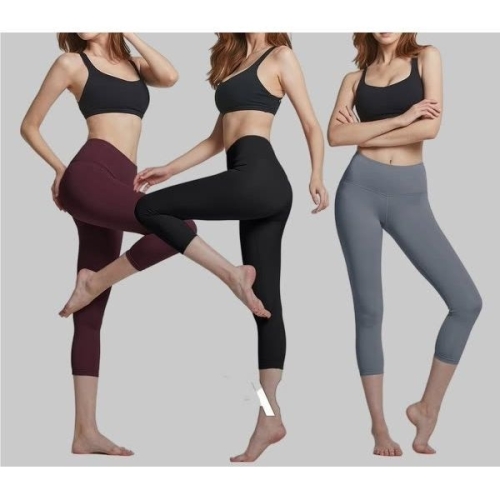 테슬라  GS 애슬리오 요가 하이웨이스트 8부바지 3세트 AO-YCP35