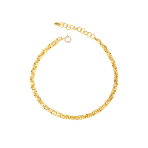 한국금거래소  트리플 체인 팔찌 2.5g