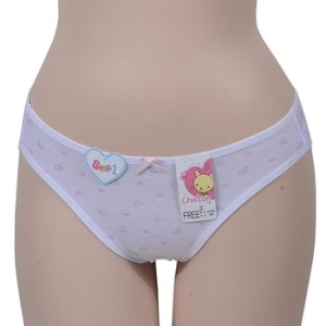 샤통 여아 주니어 청소년 팬티 구름패턴 중딩 학생 WD6C5FA