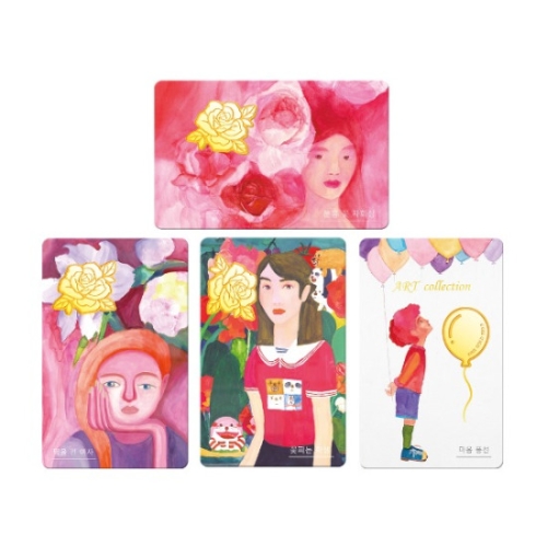 삼성금거래소  김지우 작가 아트 컬렉션 골드바 세트 1g