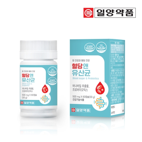 일양약품 혈당 앤 유산균 60캡슐