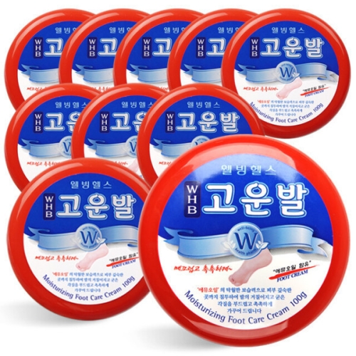 바이오메디코스 웰빙헬스 WHB 고운발 풋크림 100g