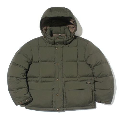 헤지스 남성 탈착후드 구스다운 패딩점퍼_HZJU4D501K2