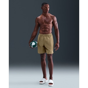 나이키 스윔 브레이커 남성 7인치 브리프 라인드 발리 쇼츠 파라슈트 베이지/화이트 HV7047-297