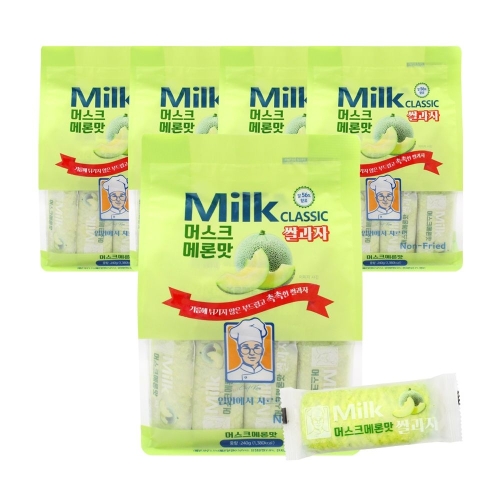 위아더월드  밀크 클래식 쌀과자 머스크메론맛 240g