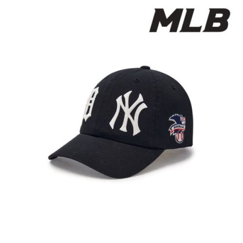 MLB 리그 로고 언스트럭쳐 볼캡 3ACPB215N-00BKS