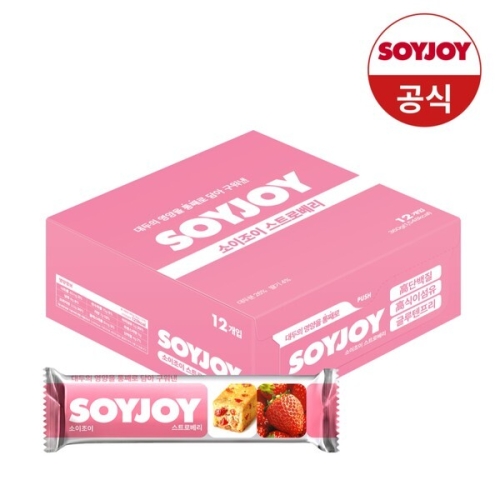 동아오츠카 소이조이 시리얼바 스트로베리 30g